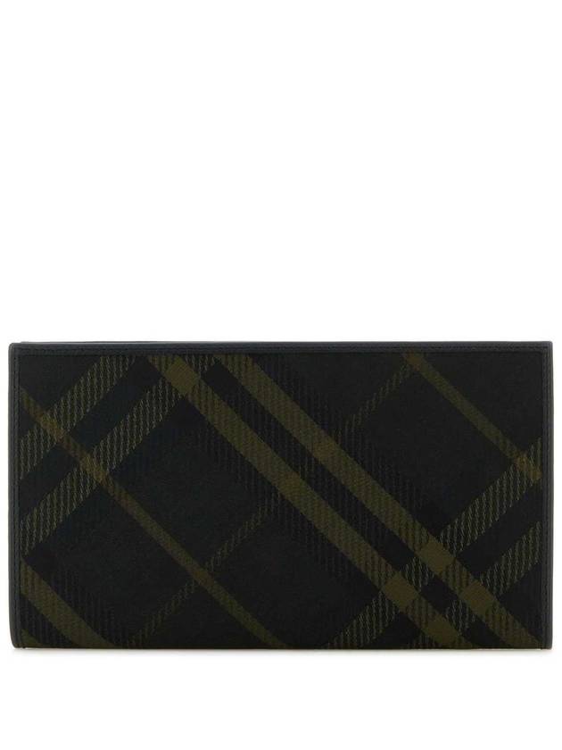 Check Zip Long Wallet Shadow - BURBERRY - BALAAN 2