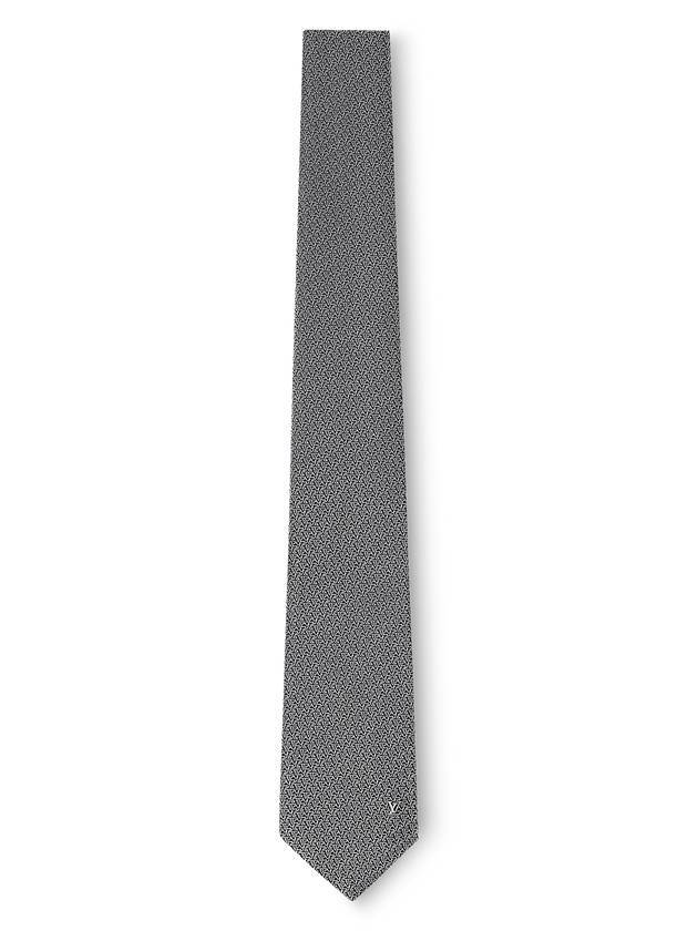 LV Standout Tie Grey - LOUIS VUITTON - BALAAN 1