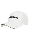 Hennric Embroidered Logo Ball Cap White - J.LINDEBERG - BALAAN 2