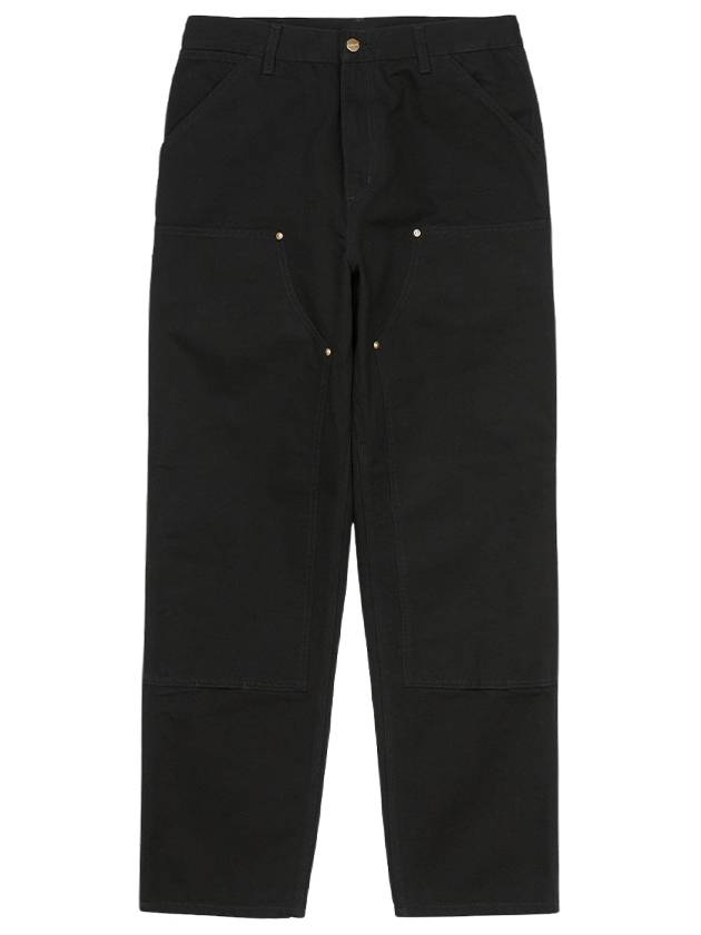 Dearborn Canvas Double Knee Straight Pants Black - CARHARTT WIP - BALAAN 2