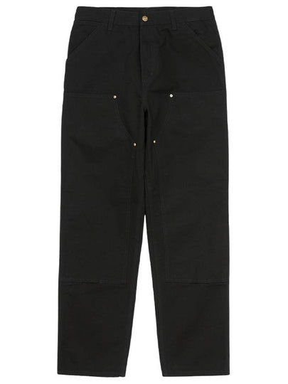 Dearborn Canvas Double Knee Straight Pants Black - CARHARTT WIP - BALAAN 2