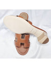 Oasis Sandals Calfskin Gold H071002Z - HERMES - BALAAN 5