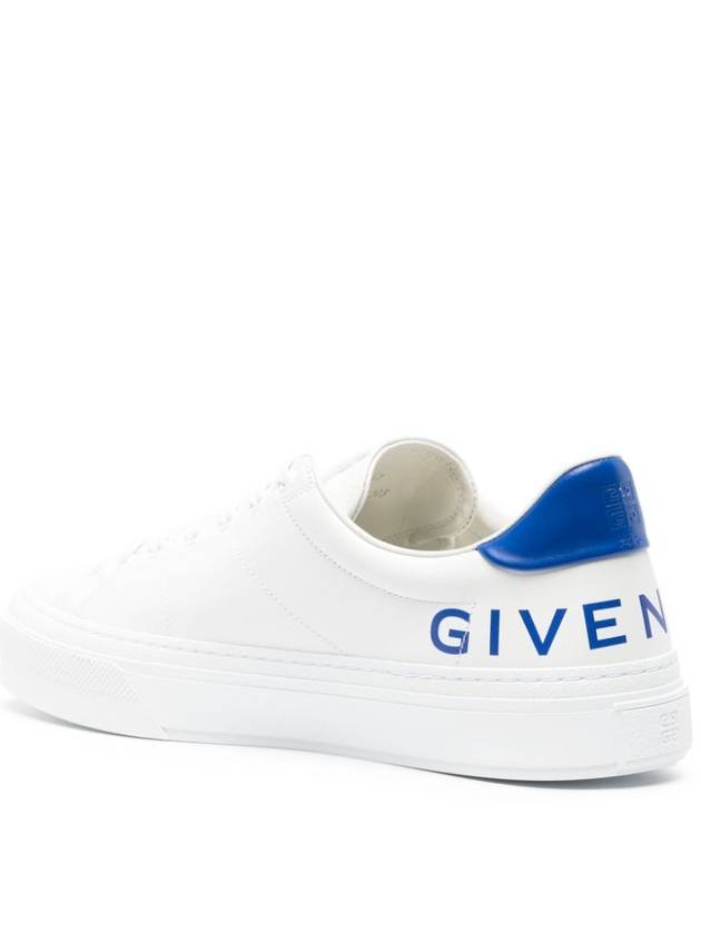 City Sport Leather Low Top Sneakers White - GIVENCHY - BALAAN 4