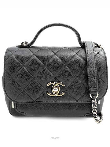 Caviar Business Affinity Chain Cross Bag - CHANEL - BALAAN 1