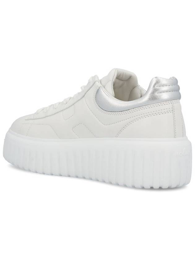 Hogan H striped low top sneakers white - HOGAN - BALAAN 4