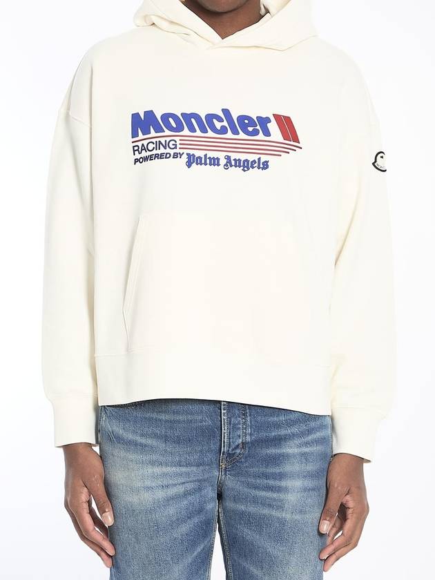 Racing Logo Sweatshirt - MONCLER - BALAAN 1