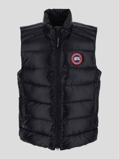 Men's Crofton Down Padded Vest Black - CANADA GOOSE - BALAAN 2