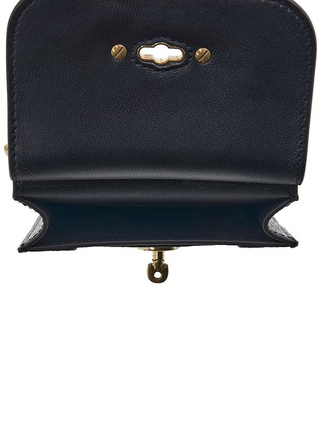 Antony Leather Mini Cross Bag Black - MULBERRY - BALAAN 11