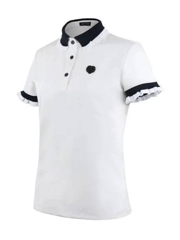 Golf Yoko Color Short Sleeve T-Shirt White - HENRY STUART - BALAAN 1