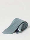 Woven Print Silk Tie Green - SALVATORE FERRAGAMO - BALAAN 1