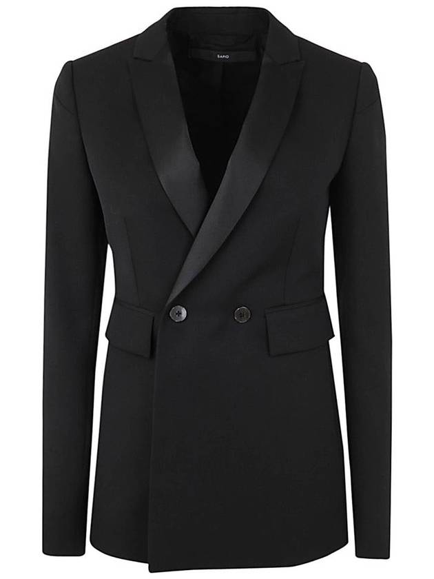 Sapio Double Breasted Blazer Jacket Clothing - SAPIO - BALAAN 1