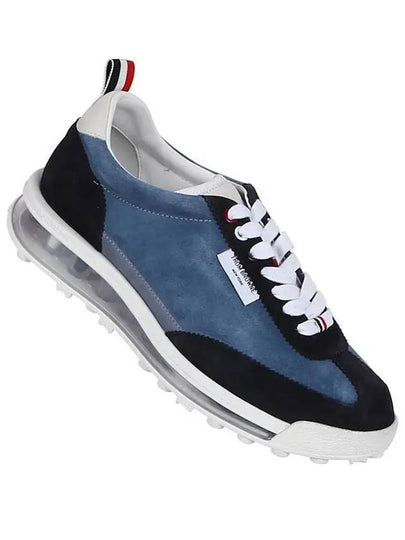 Tech Runner Low Top Sneakers Navy - THOM BROWNE - BALAAN 2