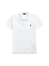 Pony Logo Embroidered Stretch Cotton Short Sleeve Polo Shirt White - POLO RALPH LAUREN - BALAAN 1
