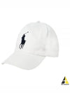 Big Pony Logo Ball Cap White - POLO RALPH LAUREN - BALAAN 2