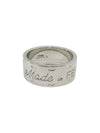 24SS Made in Silver Ring Ring 7AJ817 - FENDI - BALAAN 3