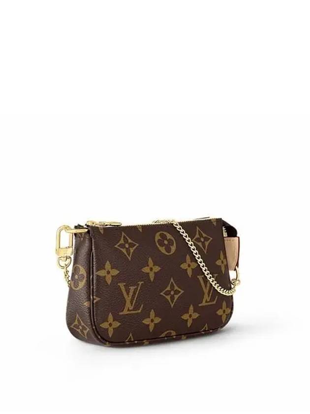 Monogram Mini Pochette Shoulder Bag Brown - LOUIS VUITTON - BALAAN 2