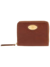 Plaque Zipper Around Half Wallet Oak Legacy - MULBERRY - BALAAN 6