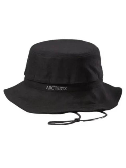 Logo Wool Cranbrook Bucket Hat Black - ARC'TERYX - BALAAN 2