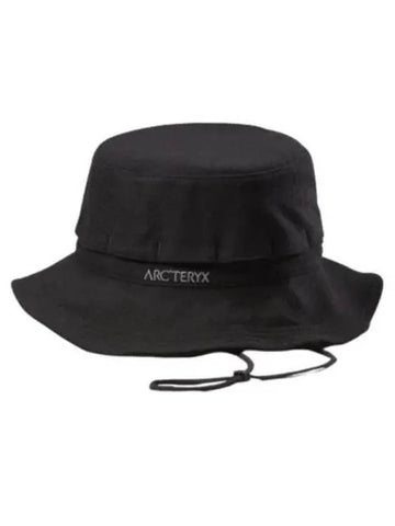 Logo Wool Cranbrook Bucket Hat Black - ARC'TERYX - BALAAN 1