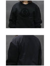 Women's Logo Sweatshirt Black - MONCLER - BALAAN 6