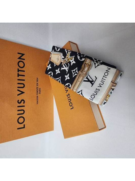 Monogram Confidential Scarf Black - LOUIS VUITTON - BALAAN 2