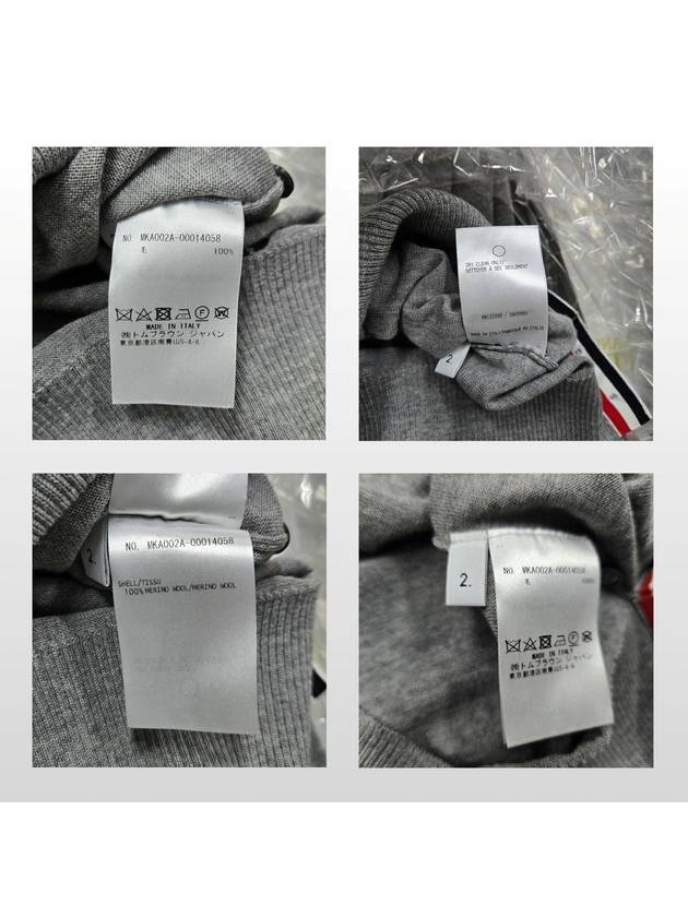 Thom Browne diagonal armband classic sweatshirt size 2 Korea 90 MKA002A - THOM BROWNE - BALAAN 6