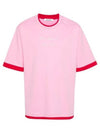 Marathon Short Sleeve T-Shirt Pink - WALES BONNER - BALAAN 1