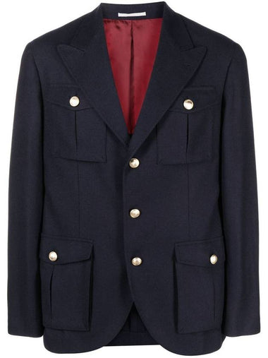 Brunello Cucinelli Deconstructed Jacket Clothing - BRUNELLO CUCINELLI - BALAAN 1