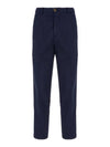 Straight Pants M289LH0660 C6326 INK BLUE - BRUNELLO CUCINELLI - BALAAN 1