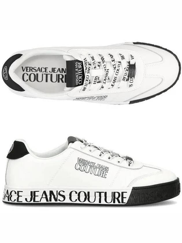 Jean Couture 76YA3SK6 ZPA56 003 Court 88 Men's Low Top Sneakers 992674 - VERSACE - BALAAN 1