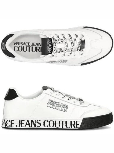 Jean Couture 76YA3SK6 ZPA56 003 Court 88 Men's Low Top Sneakers 992674 - VERSACE - BALAAN 1