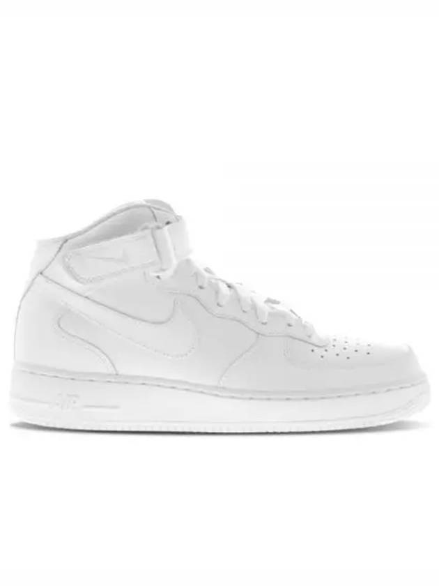 Air Force 1 07 Mid Top Sneakers Triple White - NIKE - BALAAN 2