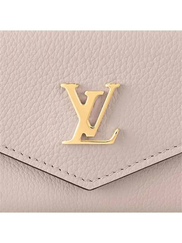 Lock Mini Half Wallet Grey - LOUIS VUITTON - BALAAN 7