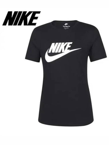 Women s Sportswear Essential Icon Future Short Sleeve T Shirt DX7906 010 Domestic Product GQK724062710265 - NIKE - BALAAN 1