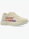 Love Parade Rhyton Low Top Sneakers Ivory - GUCCI - BALAAN 5