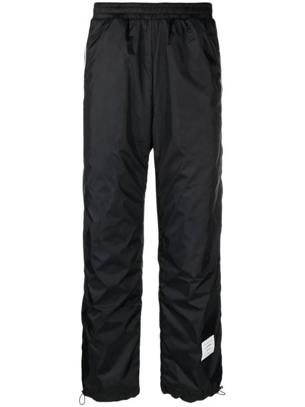 Logo Patch See-through Ripstop Track Pants MJQ208A06859 - THOM BROWNE - BALAAN 1