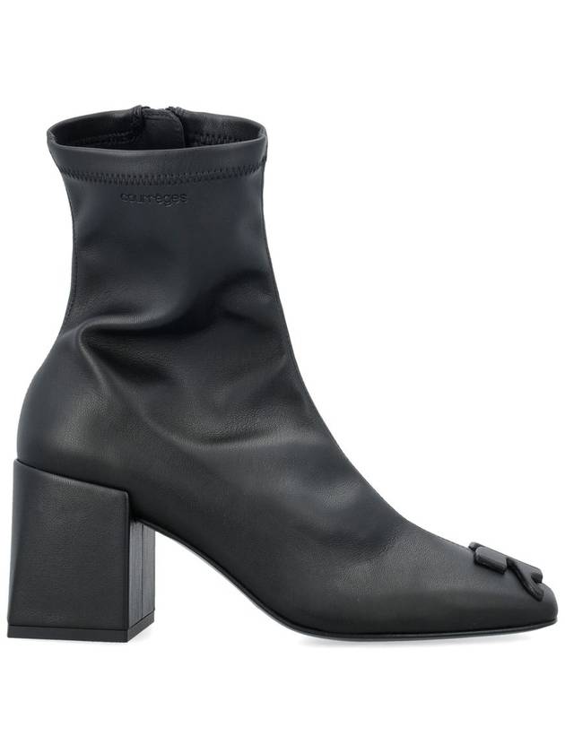 Women s Re Edition Square Middle Boots Black - COURREGES - BALAAN 2