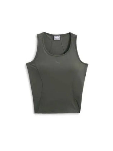 Bias Cut Padded Sleeveless Green - PUMA - BALAAN 1