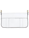 Bayswater Classic Smooth Leather Shoulder Bag White - MULBERRY - BALAAN 5