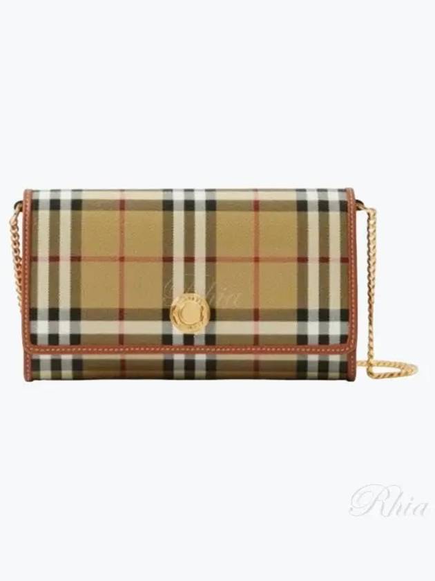 Vintage Check Chain Mini Cross Bag Archive Beige - BURBERRY - BALAAN 2