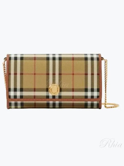 Vintage Check Chain Mini Cross Bag Archive Beige - BURBERRY - BALAAN 2