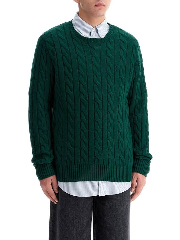 cotton cable knit pullover sweater - POLO RALPH LAUREN - BALAAN 2