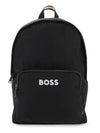 Catch 3 0 Logo Backpack Black - HUGO BOSS - BALAAN 1