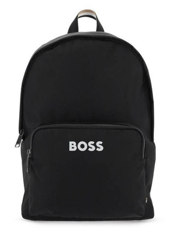 Catch 3 0 Logo Backpack Black - HUGO BOSS - BALAAN 1