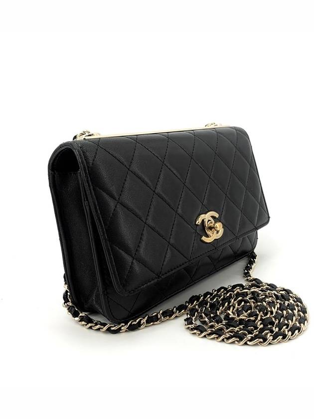 Chevron Lambskin Trendy CC WOC - CHANEL - BALAAN 5