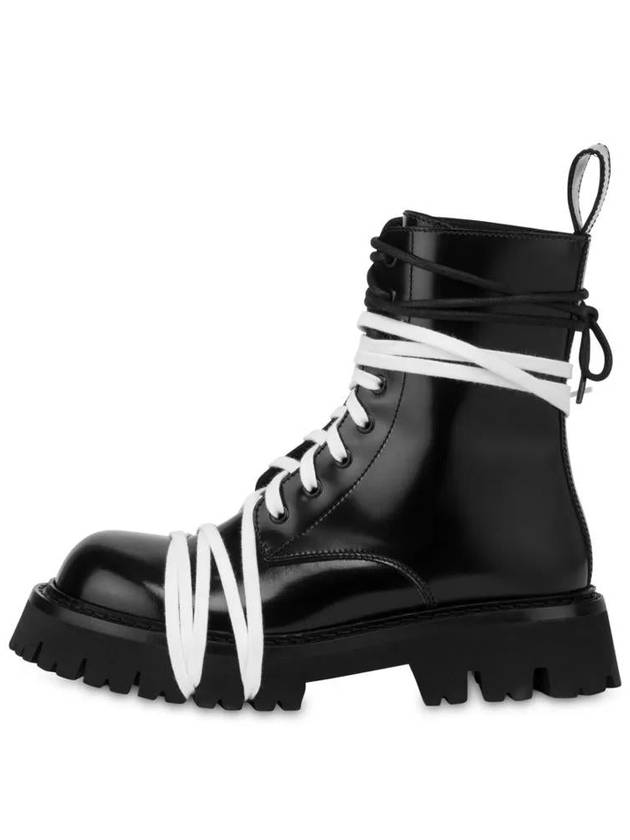 Moschino Lace-Up Boots - MOSCHINO - BALAAN 3