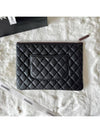 Classic Medium Clutch Black Caviar Silver AP4021Y33351C3906 - CHANEL - BALAAN 7