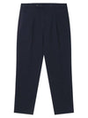 Men's Cotton Tapered OneTuck Pants Navy SWDQPCOPA10NV - SOLEW - BALAAN 1