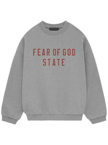 Fleece Crew Neck Men s Sweatshirt - FEAR OF GOD ESSENTIALS - BALAAN 1