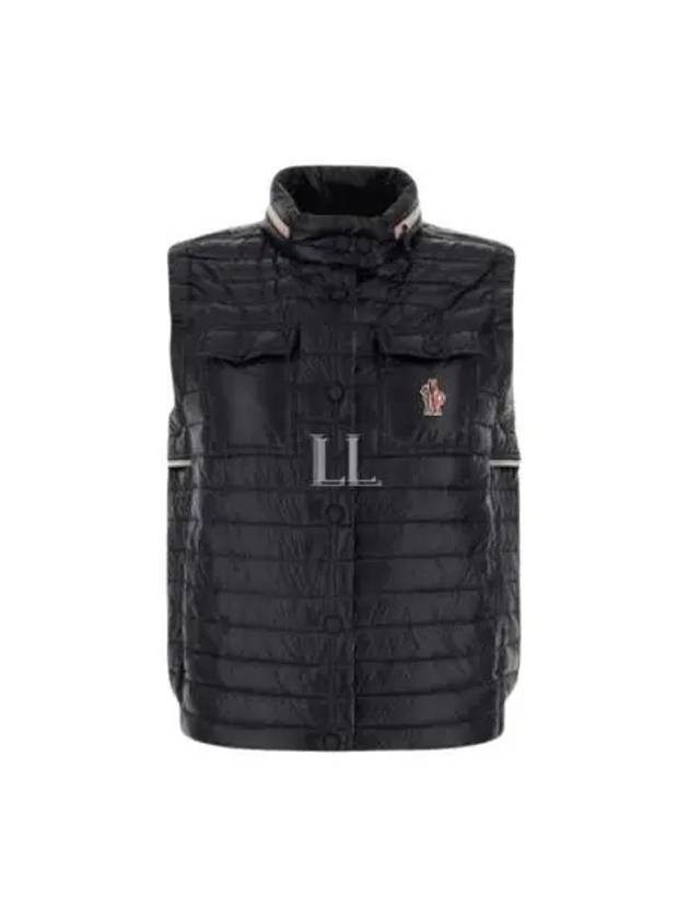 Ollon Down Vest Black - MONCLER - BALAAN 2